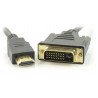 DVI-D - kabel HDMI - 3 m - zdjęcie 3