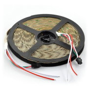 RGB LED pásek WS2812 IP65 60 diod / m, 18W / m, 5V - 5m