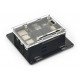 Pouzdro pro Odroid C2 - VESA pro montáž monitoru - černé a průhledné Pouzdro pro Odroid C2 - VESA pro montáž monitoru - černé a průhledné
