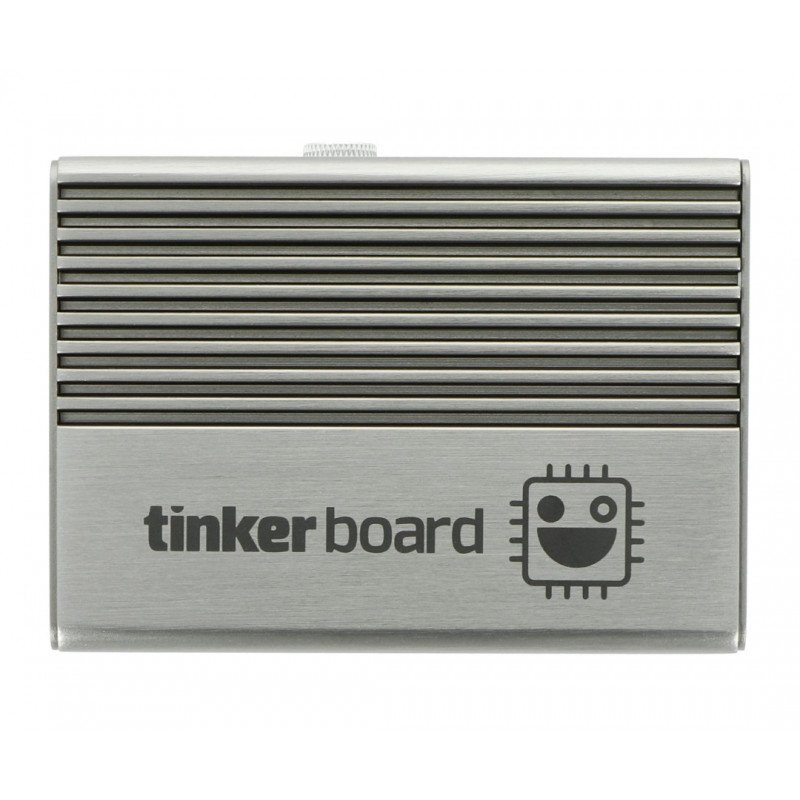 Pouzdro na desku Asus Tinker Board - šedý hliník
