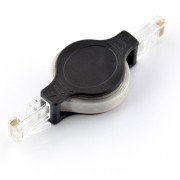 Zatahovací kabel RJ45 propojovací kabel 1m
