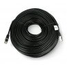 Lanberg Ethernet Patchcord FTP 5e 50m - černý - zdjęcie 2