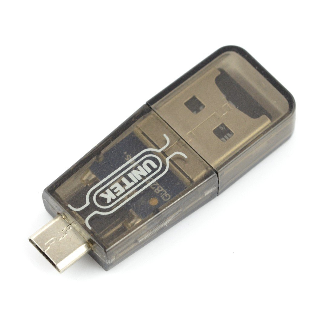 Čtečka karet microSD pro USB a microUSB OTG Unitek Y-2212