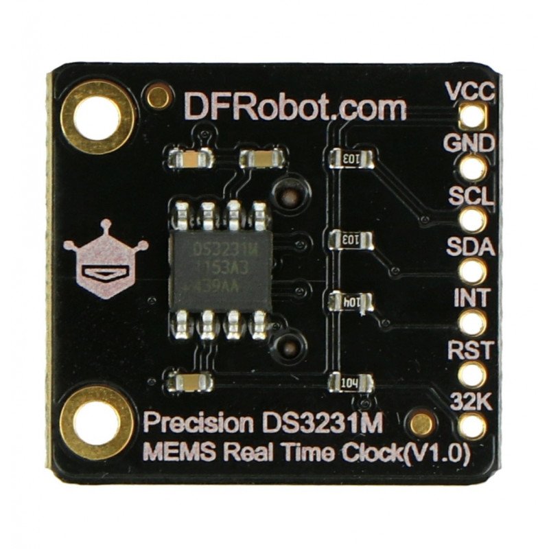 RTC DS3231M MEMS - hodiny reálného času RTC - DFRobot DFR0641