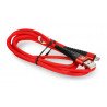 Kabel MicroUSB B - A eXtreme Spider - 1,5 m - červený - zdjęcie 3