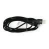 Kabel eXtreme Spider USB A - USB C - 1,5 m - černý - zdjęcie 2