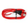 Kabel eXtreme Spider USB A - USB C - 1,5 m - červený - zdjęcie 2