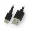 Goobay USB A 2.0 - černý kabel USB C - 0,5 m - zdjęcie 1
