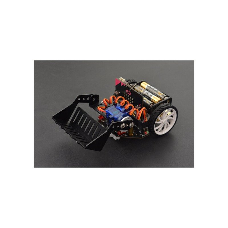 micro: Maqueen s mechanickou nabíječkou - robotická platforma pro micro: bit - DFRobot ROB0156-L-1