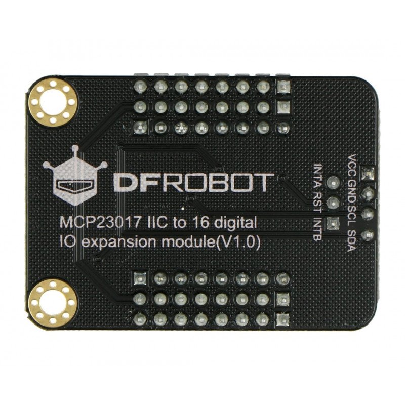 Gravity - expandér pinů MCP23017 I2C - 16 I / O - DFRobot DFR0626