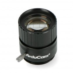 Objektiv CS Mount 25 mm s ručním ostřením - pro fotoaparát Raspberry Pi - ArduCam LN041