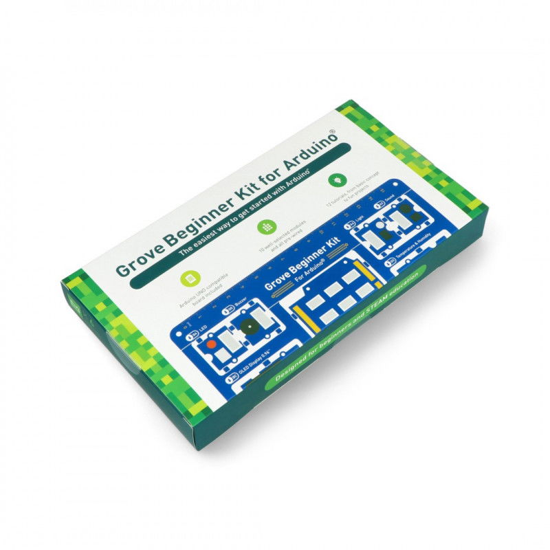 Grove - sada 10 senzorů s modulem Seeeduino Lotus pro začátečníky