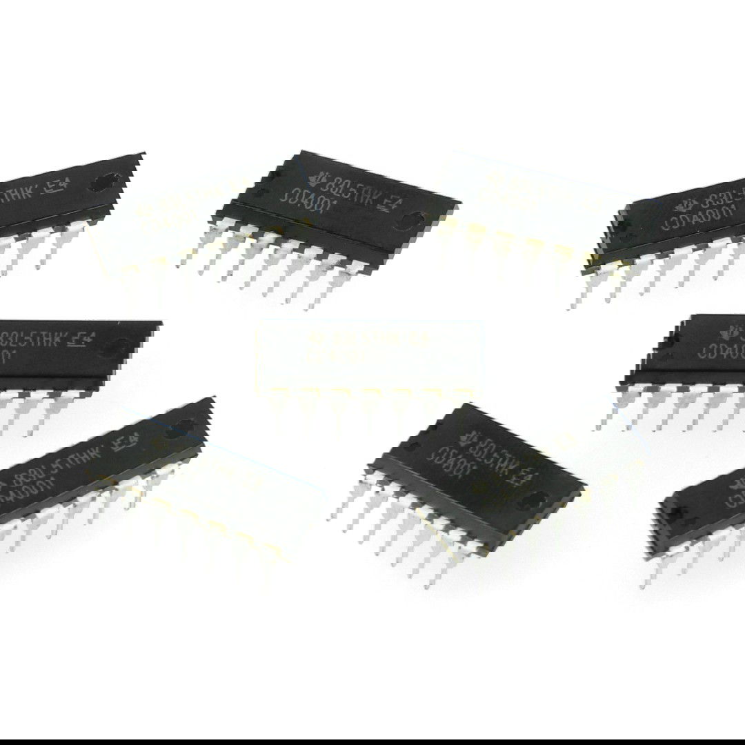 Logický obvod CD4001BP 4xNOR - 5 ks.