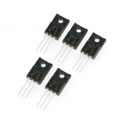 Tranzistor N-MOSFET STP10NK60ZFP - THT - 5ks.