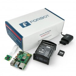FORBOT - vzdělávací sada s kurzem Raspberry Pi 4B 2 GB + 32 GB microSD + ON-LINE
