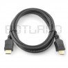 Kabel HDMI Art AL-10 3v1: audio, video, ethernet - dlouhý 1,5 m - zdjęcie 2