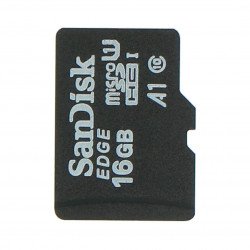 Paměťová karta SanDisk microSD 16GB 80MB/s class 10 + OS systém Raspberry Pi