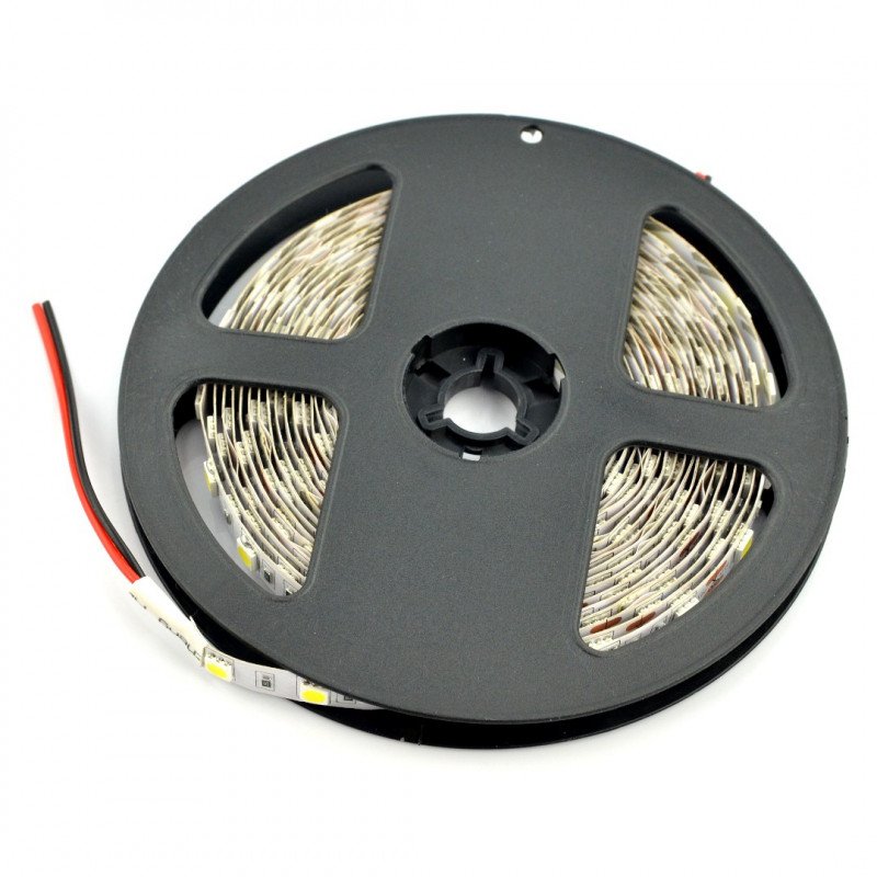 LED pásek SMD5050 IP44 14,4W, 60 diod / m, 10mm, studená barva - 5m