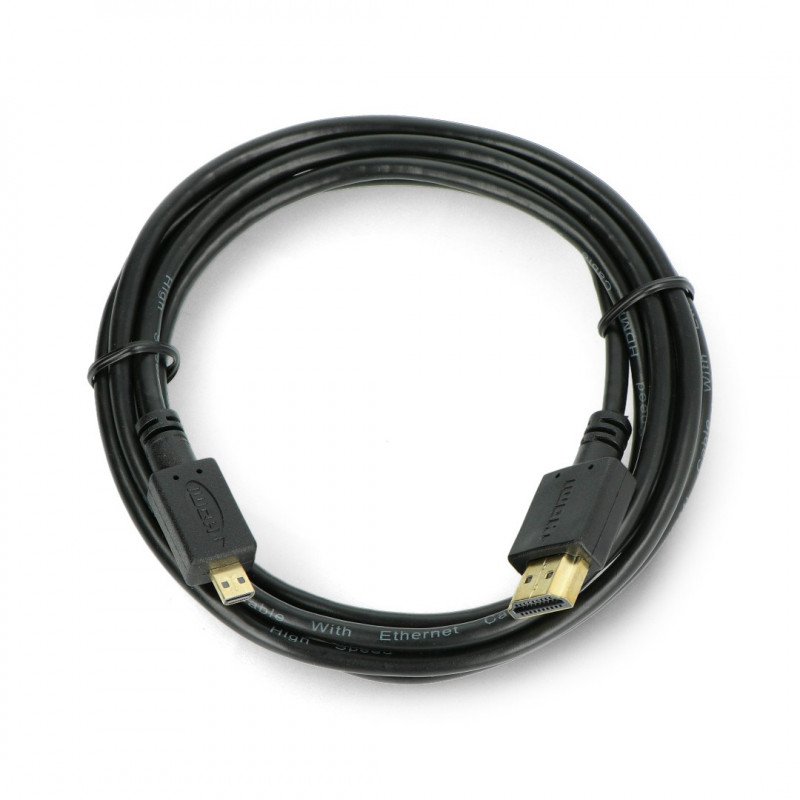 Gembird microHDMI - kabel HDMI v1.4 - černý 1,8 m