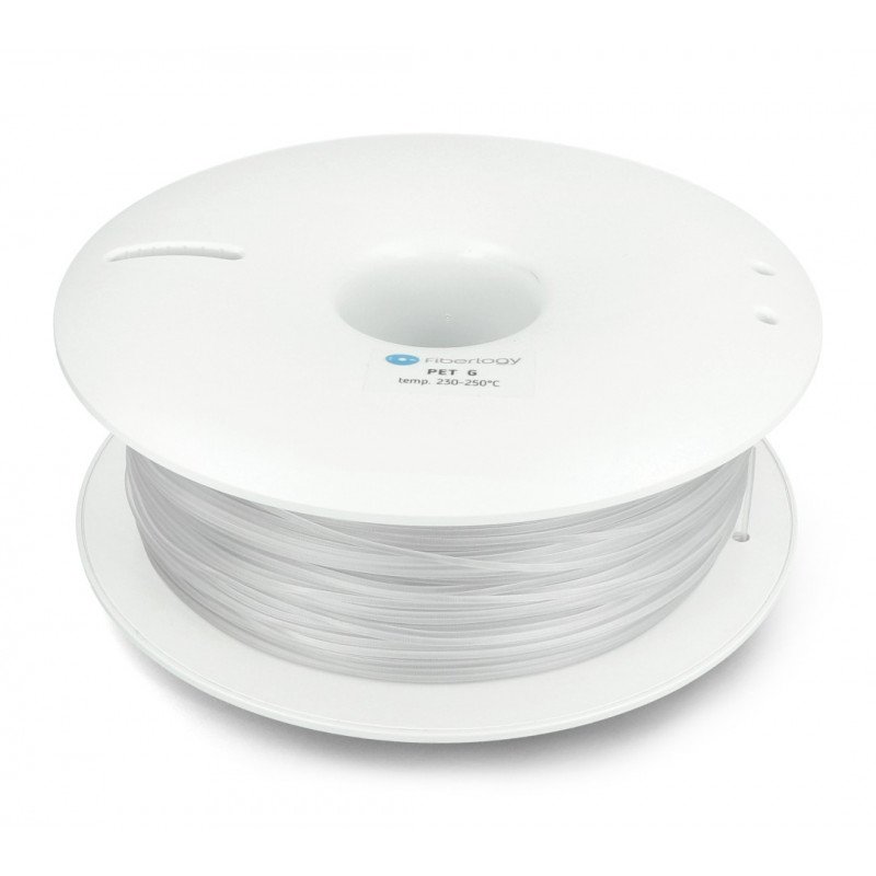 Fiberlogy PETG Filament 1.75mm 0.85kg - Pure Transparent