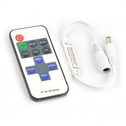 Ovladač pro LED pásky a pásky s dálkovým ovládáním RF - Mini - 11 k...