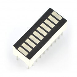 LED displej pravítka OSX10201-GGR1 - 10 segmentů