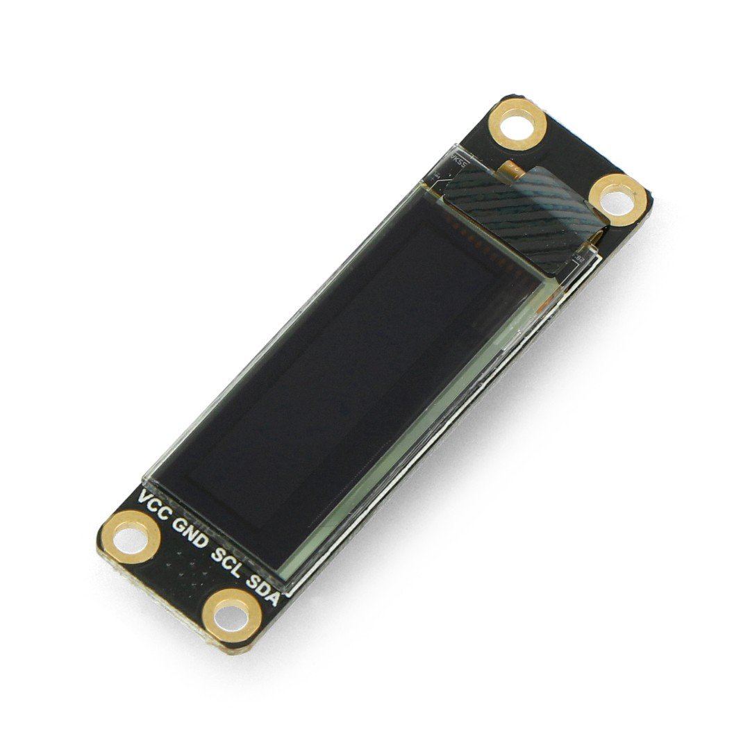 Monochromatický 0,91 ”128x32 I2C OLED displej s čipovou podložkou