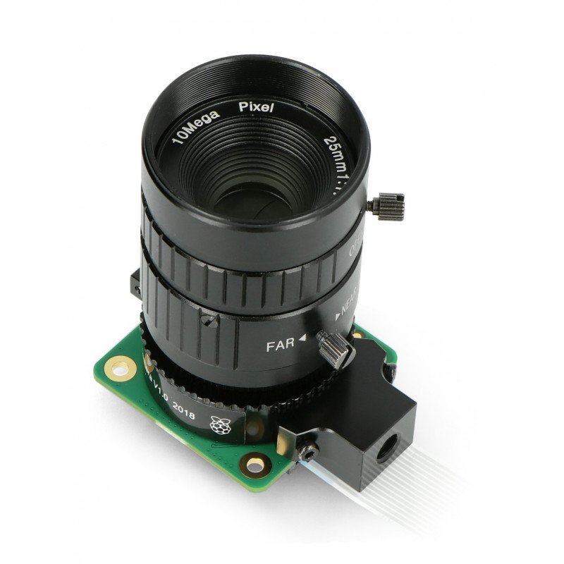 Úzký úhel objektivu 10Mpx 25 mm C Mount - pro kameru Raspberry Pi - Seeedstudio 114992274