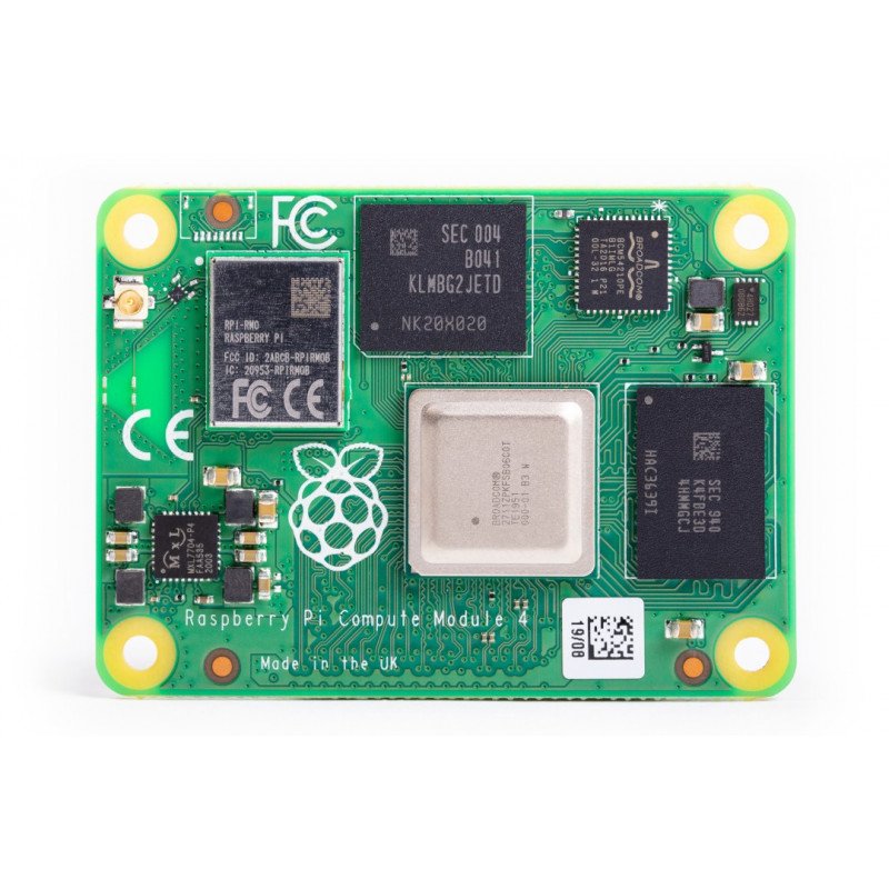 Výpočtový modul Raspberry Pi CM4 4 - GHz, 1 GB RAM + 32 GB eMMC + WiFi