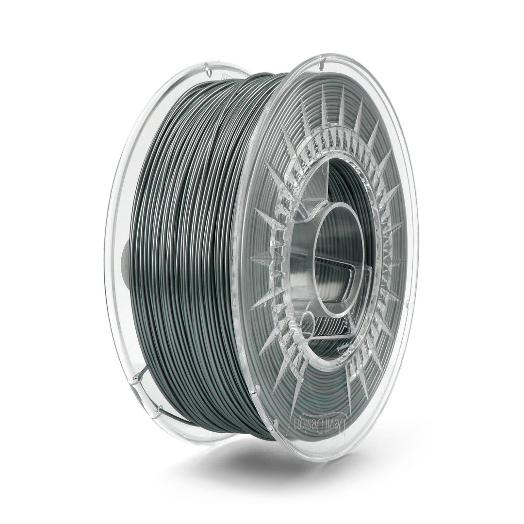 Filament Devil Design PETG 1,75 mm 1 kg - stříbrný