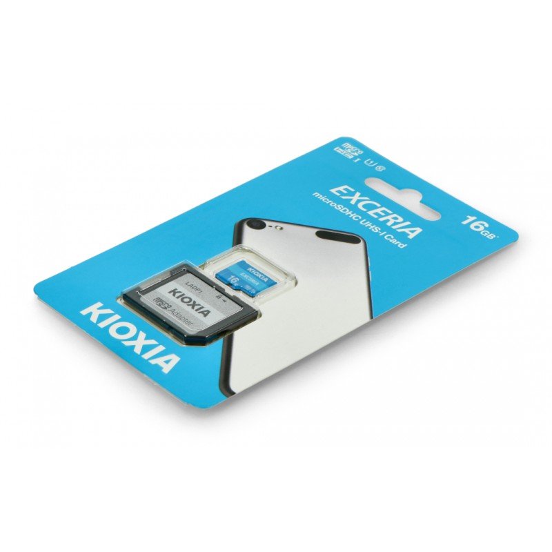 Paměťová karta Kioxia Exceria microSD 16 GB 100 MB / s M203