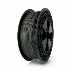 Fiberlogy Easy PLA vlákno 1,75 mm 2,5 kg - grafit