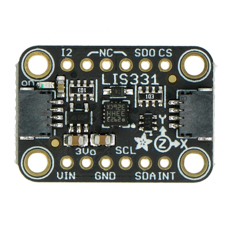 LIS331 - 3osý akcelerometr I2C / SPI - Adafruit 4626