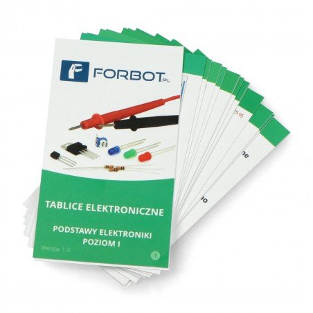 FORBOT - dárková sada: kurz elektroniky (prvky, kniha, desky FORBOT - dárková sada: kurz elektroniky (prvky, kniha, desky