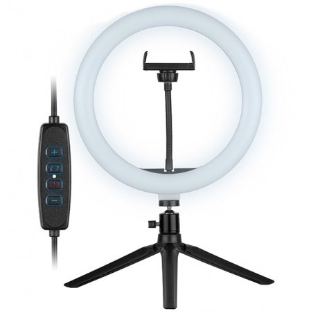 Kruhová lampa RING 26cm s mini stativem - Tracer Kruhová lampa RING 26cm s mini stativem - Tracer