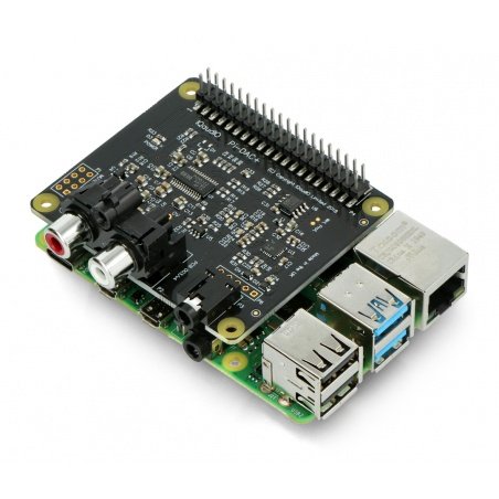 IQaudIO DAC + - zvuková karta pro Raspberry Pi 4B / 3B + / 3B IQaudIO DAC + - zvuková karta pro Raspberry Pi 4B / 3B + / 3B