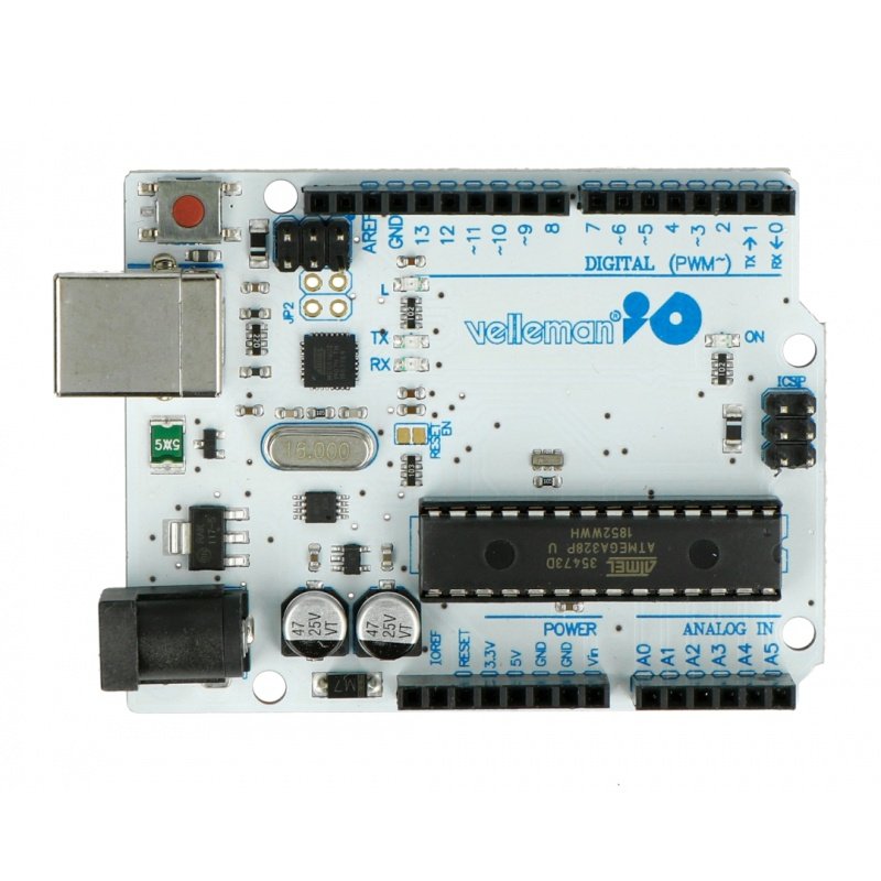 Vývojová deska Velleman ATmega328 UNO - kompatibilní s Arduino