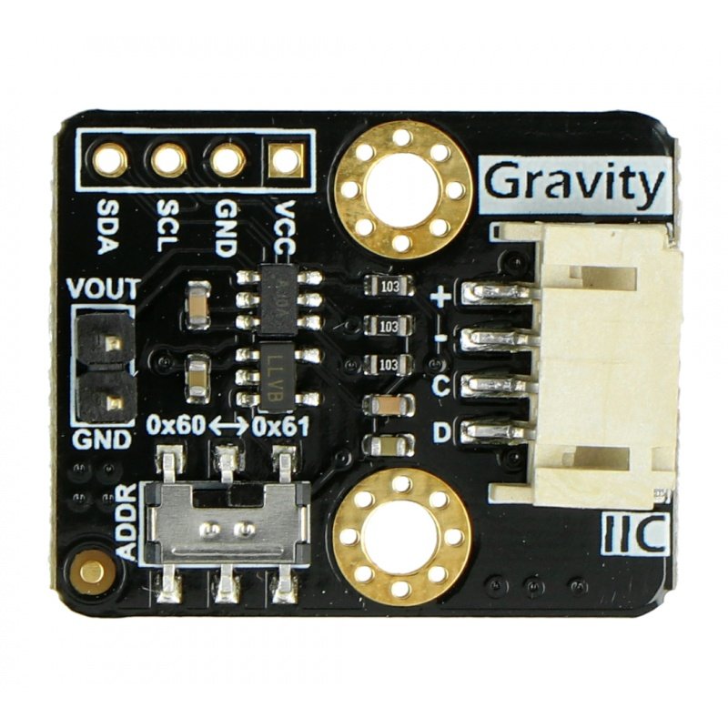 DFRobot Gravity: 12bitový převodník I2C DAC