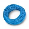 Instalační kabel LgY 1x0,5 H05V-K - modrý - role 100 m - zdjęcie 2