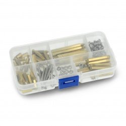 Sada šroubů a distančních podložek M3 - sada B - 100 ks.