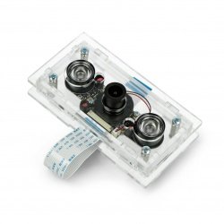 Kryt kamery IR-CUT - uzavřený - průhledný