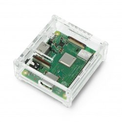 Transparentní pouzdro Raspberry Pi 3 Model A +