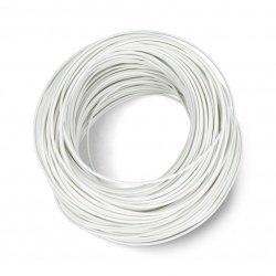Instalační kabel LgY 1x0,5 H05V-K - bílý - role 100 m