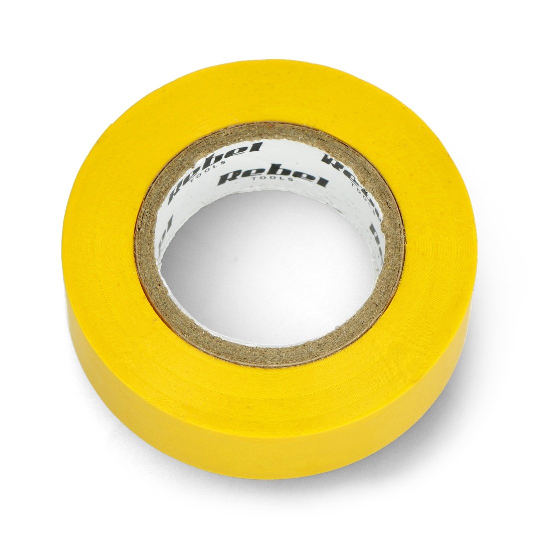 Izolační páska Rebel 0,13x19mm x 18,2m žlutá