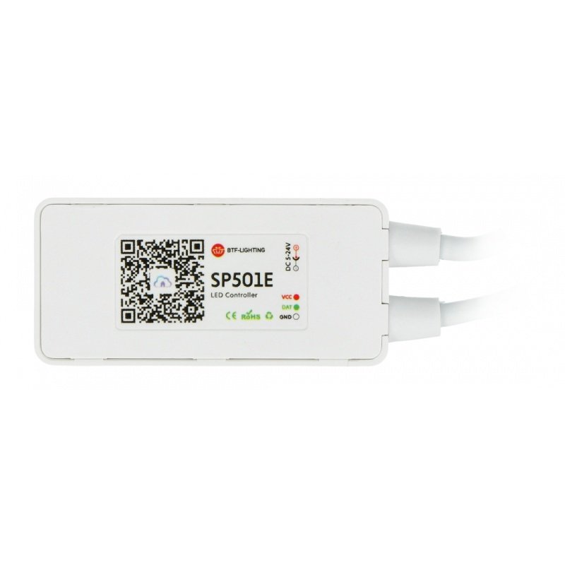 Ovladač pro adresované RGB WiFI SP501E LED pásky a pásky - LED