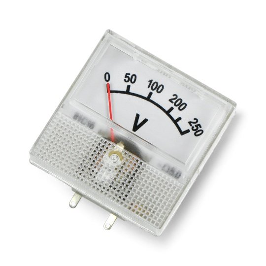 Analogový voltmetr 91C16 Mini - 250V