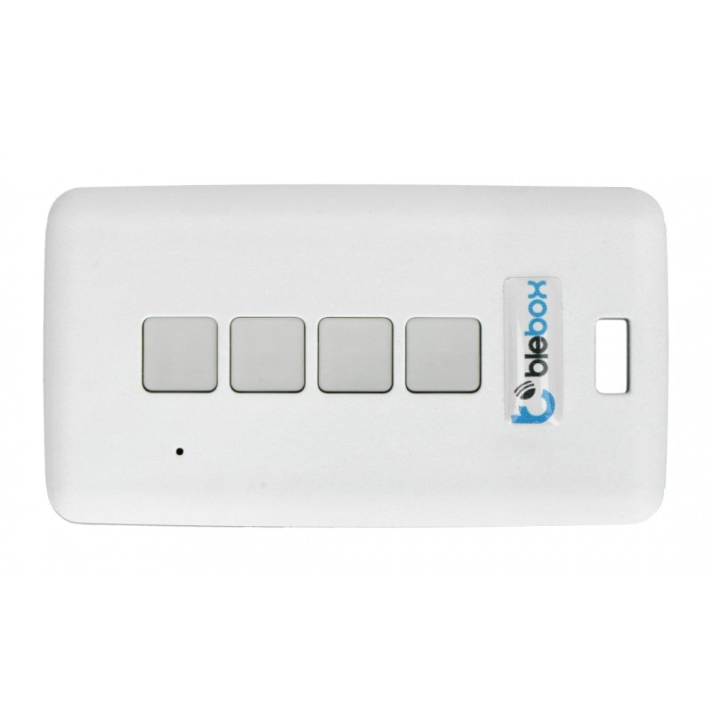 uRemote Pro - dálkový ovladač pro ovladače BleBox - bílý