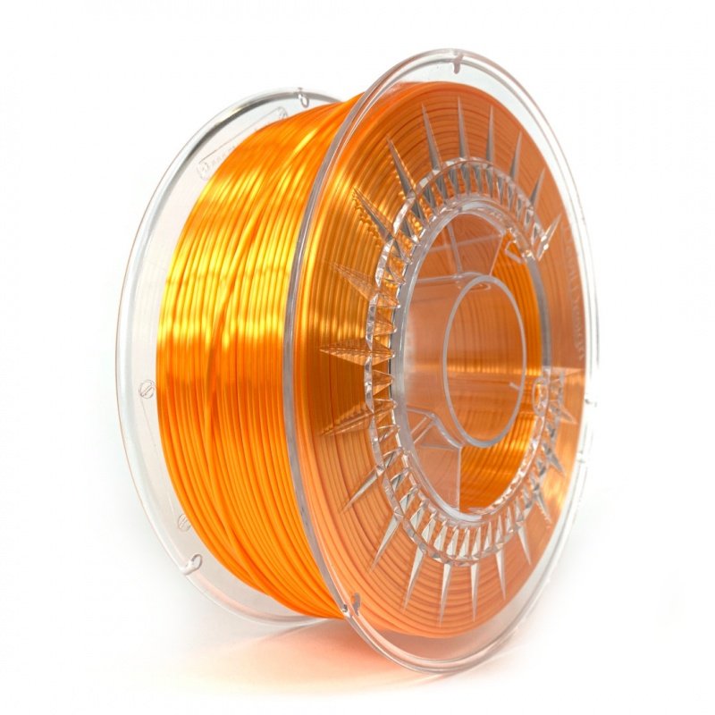Filament Devil Design Silk 1,75 mm 1 kg - jasně oranžová