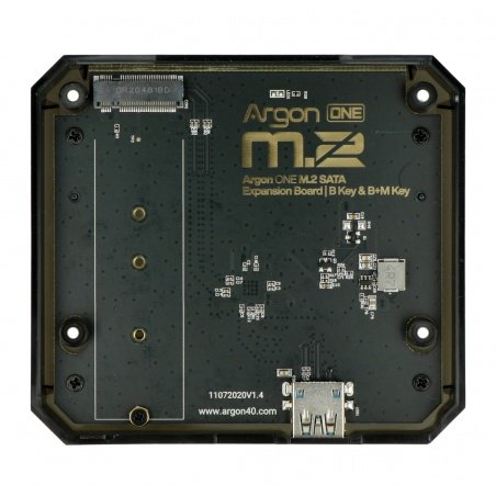 Płytka rozszerzeń Argon ONE M.2 SATA - do Raspberry Pi 4B Płytka rozszerzeń Argon ONE M.2 SATA - do Raspberry Pi 4B