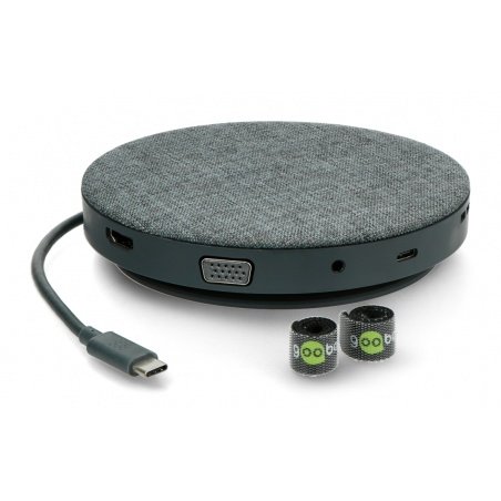 Dokovací stanice Goobay USB C 11 v 1 s bezdrátovým rychlým Dokovací stanice Goobay USB C 11 v 1 s bezdrátovým rychlým